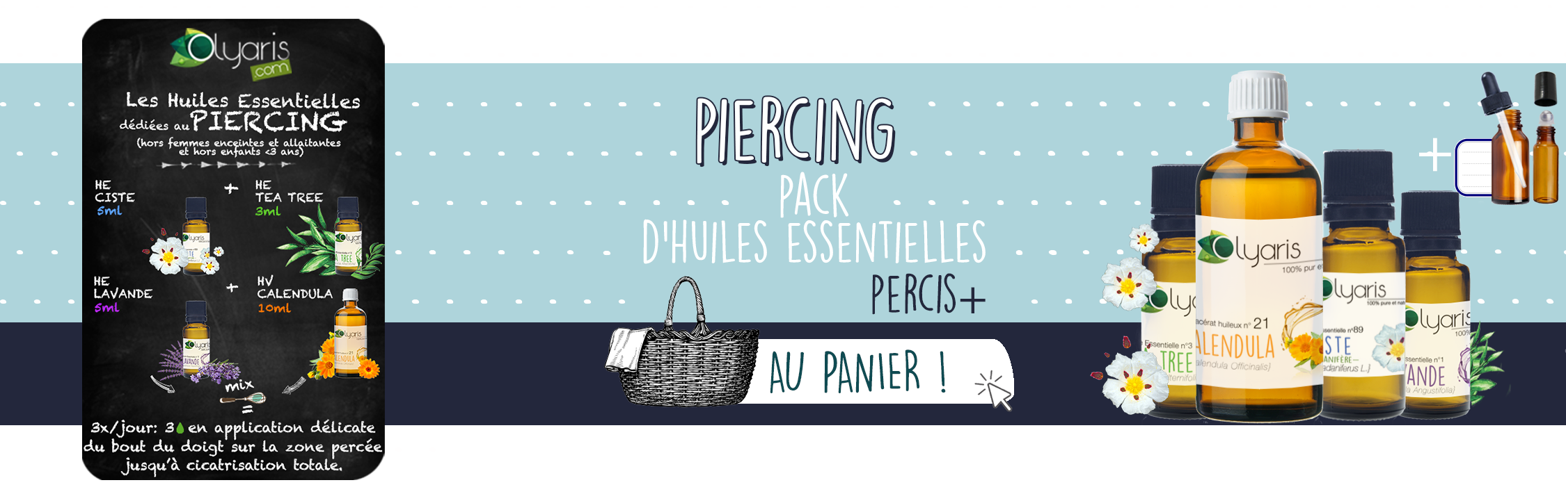 Piercing: les Huiles Essentielles à Utiliser - Olyaris